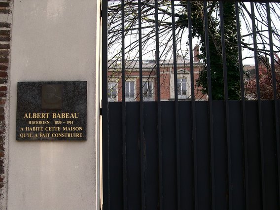  lieu où habita Albert Babeau, historien